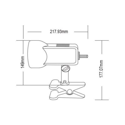 Vito 5301060 Спот IRIS-106 BLACK IP20 40W E27 220V