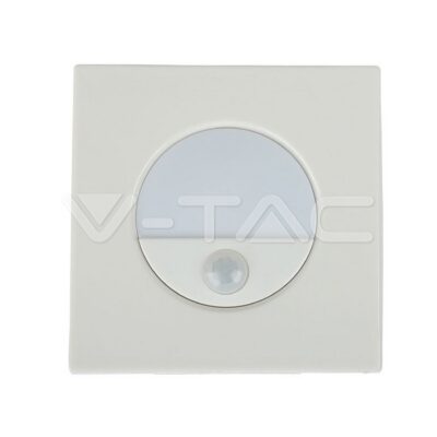 V-TAC VT-5570 3W LED Луна Сензор Неутрално Бяла Светлина