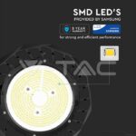 V-TAC VT-576 LED Камбана SAMSUNG ЧИП/ДРАЙВЕР 100W Черно Тяло 180 lm/W 6000K