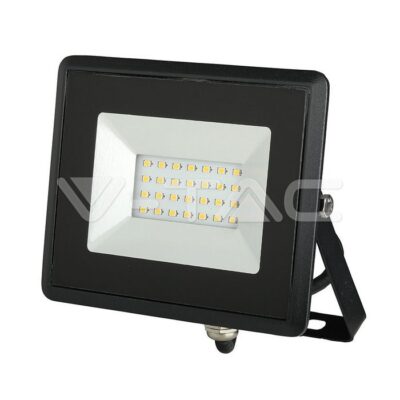 V-TAC VT-5992 20W LED Прожектор E-Series Черно Тяло Червен IP65