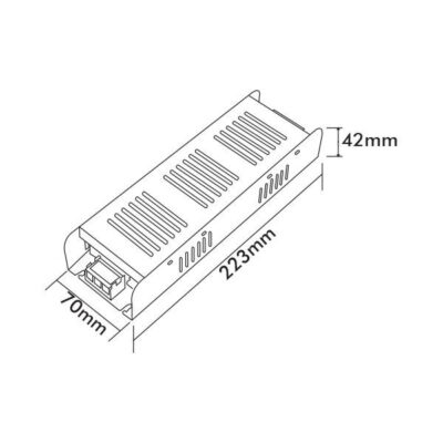 Vito 6240260 Захранващ Трансформатор 220V-12V 200W PS200-S IP20