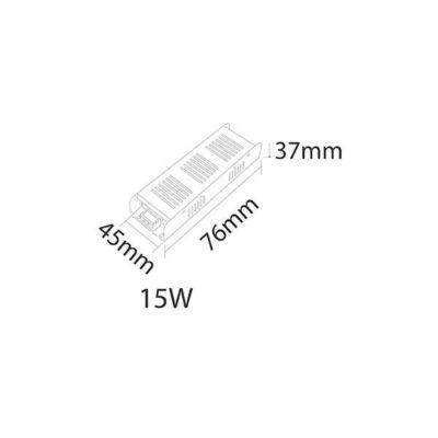 Vito 6240290 Захранващ Трансформатор 220V-12V 15W PS15-S 12V IP20