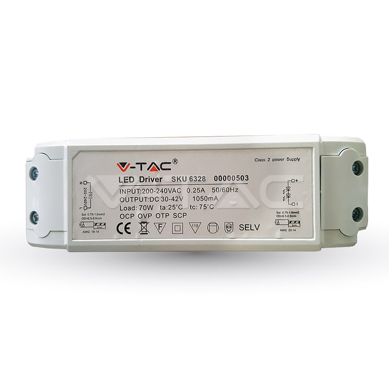 V-TAC VT-6328 Драйвер за LED Панел 70W 5 г Гаранция