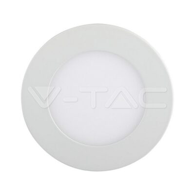 V-TAC VT-6422 22W LED Slim Панел Топло бяла светлина Кръг