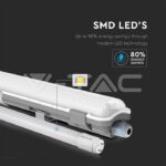 V-TAC VT-6461 LED Водозащитено тяло150cm 22W 4000K