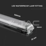 V-TAC VT-6465 LED Водозащитено тяло 60cm 2 x 10W 4000K