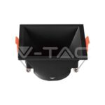 V-TAC VT-6639 GU10 Корпус Квадрат Черен