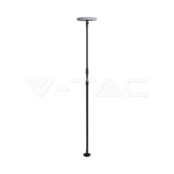 V-TAC VT-6670 8W LED Соларно Градински Тяло Черно Бяло Тяло 3000K