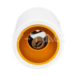 V-TAC VT-6690 Външен Корпус GU10 Кръг Бял
