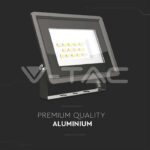 V-TAC VT-6727 10W LED Прожектор SMD F-Series Черно Тяло 3000K