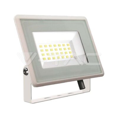 V-TAC VT-6740 20W LED Прожектор Бяло Тяло 3000K