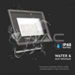 V-TAC VT-6743 30W LED Прожектор Черно Тяло 3000K