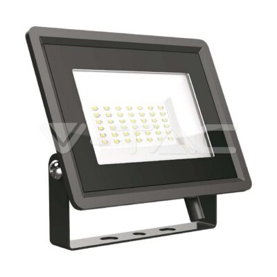 V-TAC VT-6744 30W LED Прожектор SMD F-Series Черно Тяло 4000K