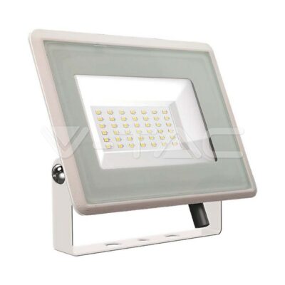 V-TAC VT-6747 30W LED Прожектор SMD F-Series Бяло Тяло 4000K