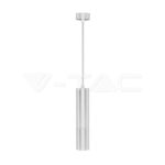 V-TAC VT-6779 1*GU10 Корпус Пендел Бял D:60*300MM