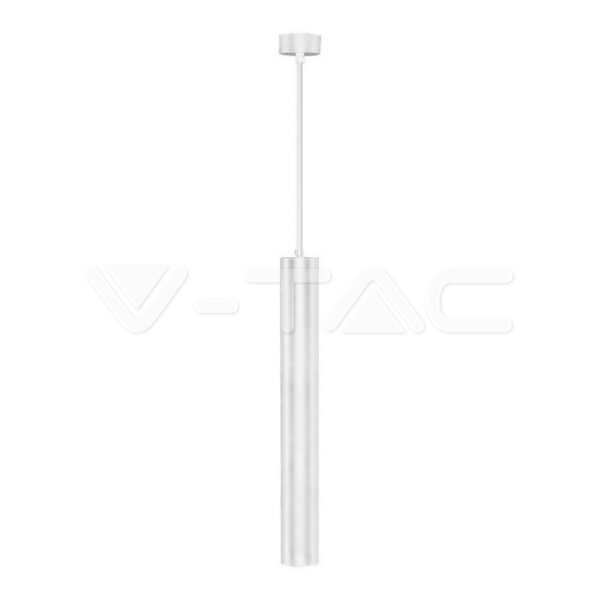 V-TAC VT-6780 1*GU10 Корпус Пендел Бял D:60*500MM