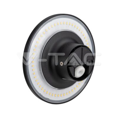 V-TAC VT-6788 18W LED Плафон Кръг Черна Рамка 4000К