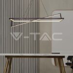 V-TAC VT-6906 LED Осветител 45W Висящ Димиращ Черен 3000К