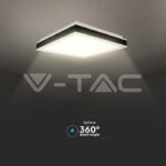 V-TAC VT-6914 LED Осветител 38W Плафон 4000K Квадрат Черна Рамка