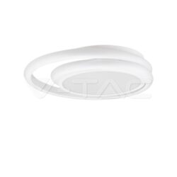 V-TAC VT-6995 LED Осветител 24W Плафон 4000К Бял Двоен Кръг