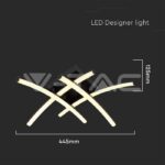 V-TAC VT-7003 LED Осветител 24W Черен 3000К