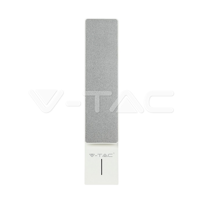 V-TAC VT-7098 4W LED Настолна Лампа Бяло + Сребристо