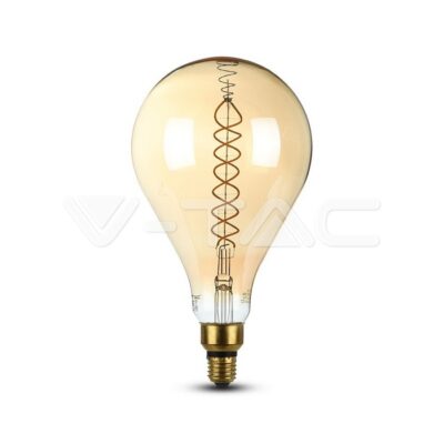 V-TAC VT-7461 LED Крушка 8W Filament E27 А165 Димираща 2000K