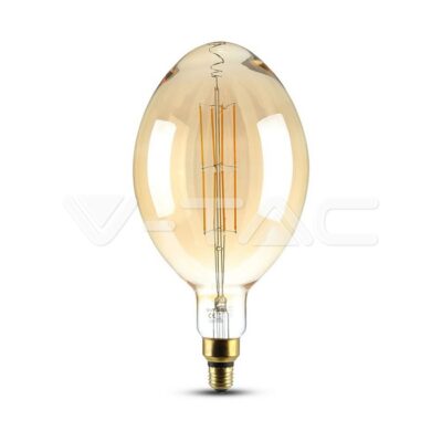 V-TAC VT-7464 LED Крушка 8W Прав Filament Е27 BF180 Димираща 2000K