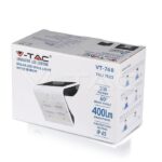 V-TAC VT-7523 3W Соларно Тяло 4000K+3000K Черно Тяло