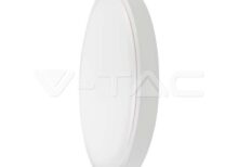 V-TAC VT-76181 24W LED Плафон Кръг Бяла Рамка 3000К IP44
