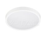 V-TAC VT-76221 30W LED Плафон Кръг Бяла Рамка 4000К IP44