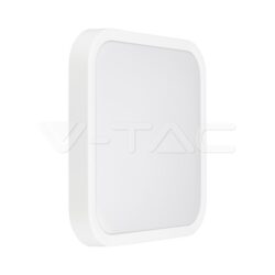 V-TAC VT-76251 18W LED Плафон Квадрат Бяла Рамка 4000К IP44