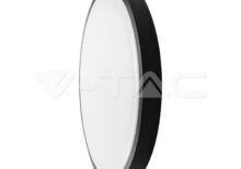 V-TAC VT-76331 18W LED Плафон Кръг Черна Рамка 3000К IP44