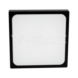 V-TAC VT-7649 30W LED Плафон Квадрат Черна Рамка 4000К IP44