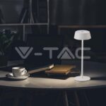 V-TAC VT-7689 2W LED Настолна Лампа Бяло Тяло 3000К IP54