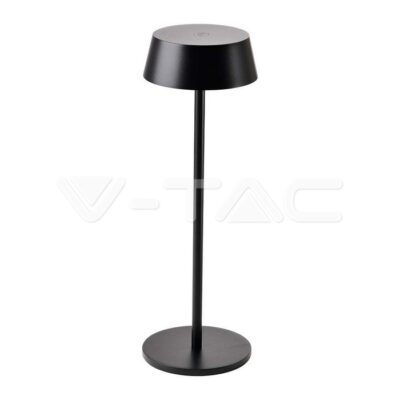 V-TAC VT-7690 2W LED Настолна Лампа Черно Тяло 3000К IP54