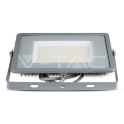 V-TAC VT-21771 100W LED Прожектор SAMSUNG Чип SMD Slim Сиво Тяло 6500К