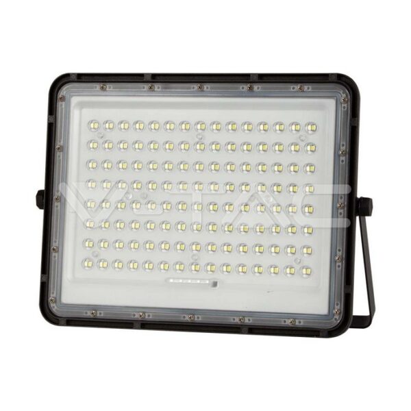 V-TAC VT-7828 20W LED Соларен Прожектор 4000K Сменяема Батерия Черно Тяло