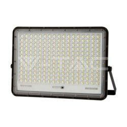 V-TAC VT-7830 30W LED Соларен Прожектор 4000K Сменяема Батерия Черно Тяло