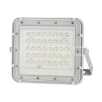 V-TAC VT-7842 10W LED Соларен Прожектор 4000K Сменяема Батерия Бяло Тяло