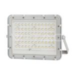 V-TAC VT-7844 15W LED Соларен Прожектор 4000K Сменяема Батерия Бяло Тяло