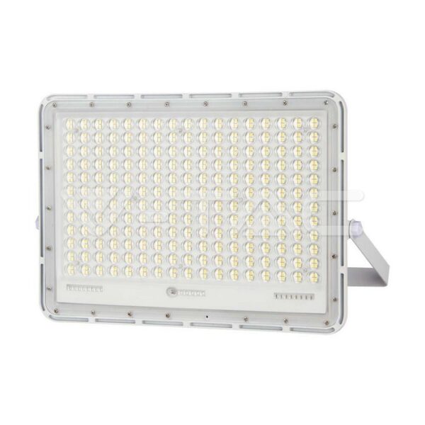 V-TAC VT-7848 30W LED Соларен Прожектор 4000K Сменяема Батерия Бяло Тяло