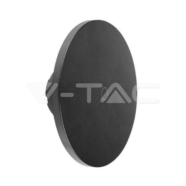 V-TAC VT-7853 12W LED Стенна Лампа 3в1 Черна Димираща