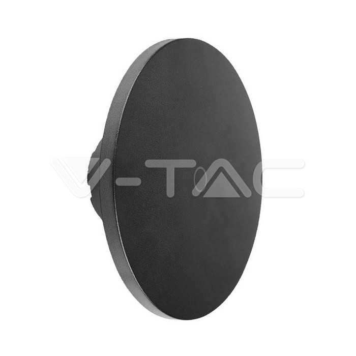 V-TAC VT-7853 12W LED Стенна Лампа 3в1 Черна Димираща