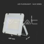 V-TAC VT-788 200W LED Прожектор SAMSUNG Чип SMD Slim Бяло Тяло 6400K 120 lm/W