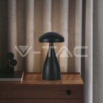 V-TAC VT-7895 LED Настолна Лампа 800mAh Батерия 120x220 3 в 1 Черно Тяло
