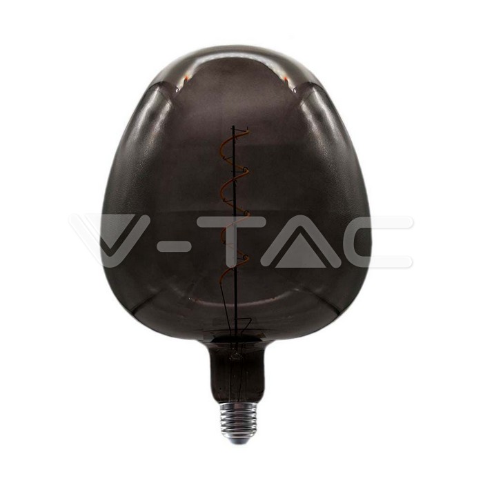 V-TAC VT-8064 LED Крушка 4W Filament Ябълка Черна