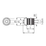 Kanlux 8121 Светлинен акцент LED OYO 12V 0.22W 6500K IP68