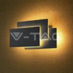 V-TAC VT-8205 12W LED Стенна Лампа Черно Тяло IP20 Неутрално Бяла Светлина