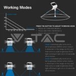 V-TAC VT-8276 Соларно тяло 1.5W 4000K Бяло Тяло